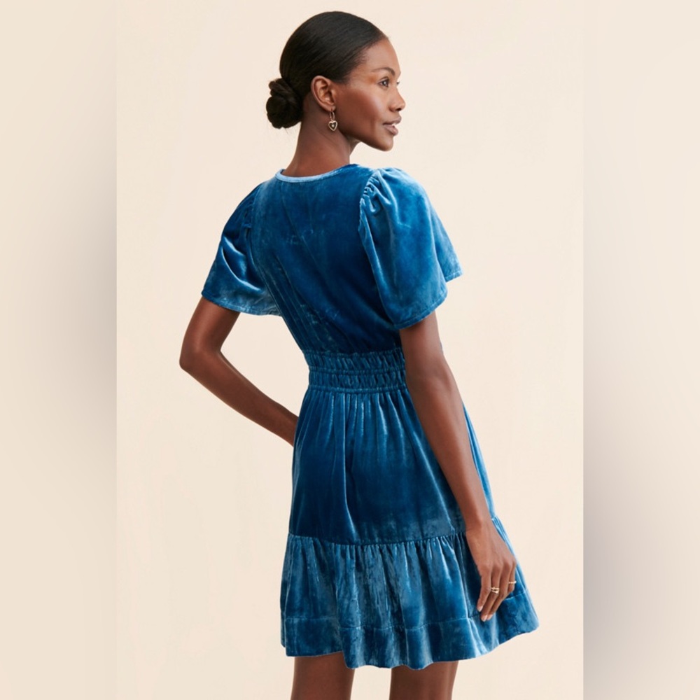 Anthropologie The Somerset Velvet‎ Mini Dress - Picture 3 of 6